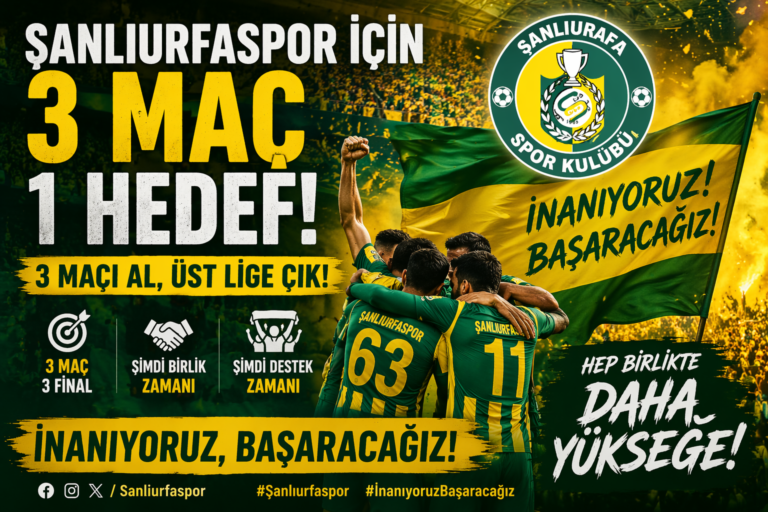 ŞANLIURFASPOR İÇİN KRİTİK SÜREÇ