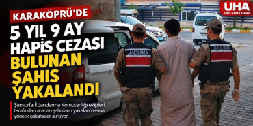 aranan şahıs yakalandı